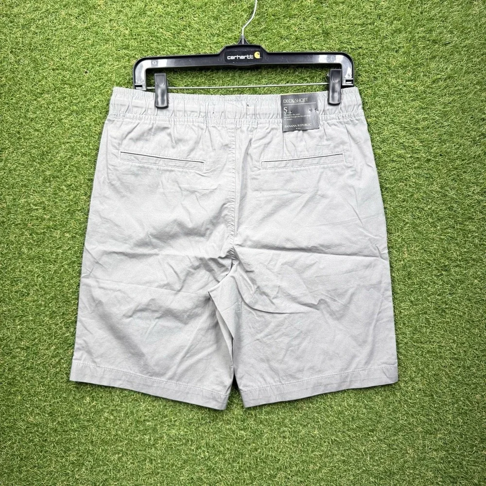Banana Republic Deck Shorts Mens Small Drawstring Pull On Casual Everyday NWT